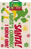 The Elf - Santa's Coming Deur Mat