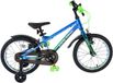 Volare Kinderfiets Jongens 16 inch Blauw Groen Twee Handremmen