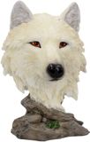 Nemesis Now Snow Searcher Wolf Figurine 16cm White Polyresin