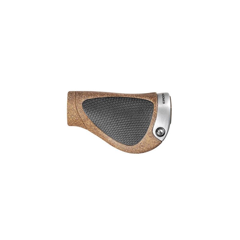 Ergon GP1 BioKork handvatten Gripshift bruin/zwart