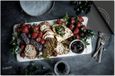 Dietrix Inductie Beschermer - 60x52cm - Food - Toast Aardbei Plank op Zwart