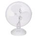 Russell Hobbs RHPDF0921 Tafelventilator, draagbaar, 23 cm, 2 snelheden, groothoek zwenken, stil in bedrijf, ideaal voor slaapkamer of kantoor, wit