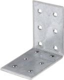 Alberts 846725 hoekkoppelplaat | sendzimir verzinkt | 60 x 60 x 40 mm | set van 50