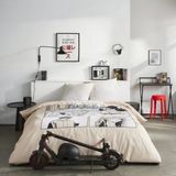 TODAY Beddengoedset - JAVA - 2 personen - 240 x 220 cm - Katoen - Manga print - Beige