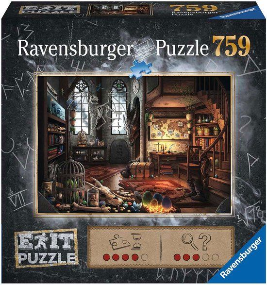 Ravensburger EXIT Draken 759 stukjes Escape Game Puzzel