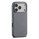 WOOLNUT Étui MagSafe iPhone 14 Pro en cuir Gris