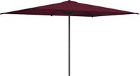vidaXL Tuinparasol Rechthoekig 2 x 3 m Polyester Bordeauxrood