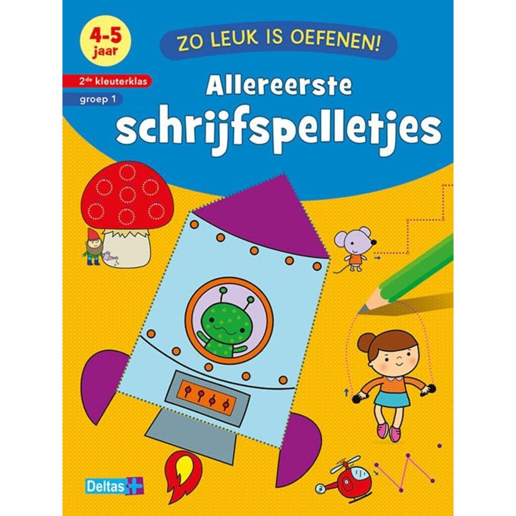 Deltas speel- en oefenboek Allereerste schrijfspelletjes - 9789044746167