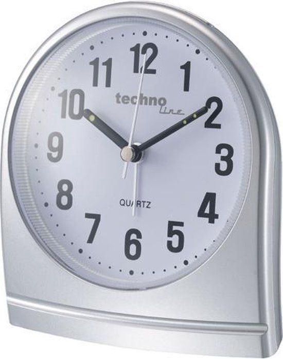 Technoline Geneva SL - Wekker - Zilverkleurig