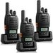 Retevis H777D talkie-walkie, écran LCD, PMR446, chargement Type-C, 1200 mAh, appairage facile, fonction VOX, alarme d'urgence, appareils de communication sans fil pour familles, camping