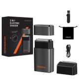 MAXGROOM Rasoir électrique étanche 2-en-1 MAXGROOM ZG-F5580