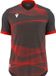 Macron Wyvern Eco Shirt à manches courtes pour hommes - Anthracite / Fluorood | Taille : XXL