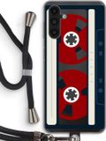 Case Company® - Samsung Galaxy A13 5G Case with Cord - Here's your tape - Black