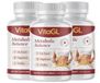 Vitagl Complément alimentaire Vitagl, boîte de 3 x 60 capsules – Contient de l'extrait de thé vert, du vinaigre de cidre, du gingembre, de la cannelle, du chrome et des extraits de plantes – Pour adultes.