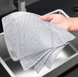 Cheaperito Chiffon de vaisselle en fil - 10 pièces - multifonctionnel - sans rayures - nylon