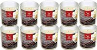 Trend Candles Geurkaars - 10 stuks - Anti-tabak - 25 branduren - Wit