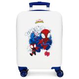 Joumma Marvel Team Spidey cabinekoffer, wit, 33 x 50 x 20 cm, stijf, 2 kg, 33 l, handbagage