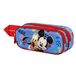 Karactermania Disney Mickey Mouse Mates-3D double pencil case - pencil case - Bleu