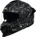 SMK Titan Carbon Forged Helm - Zwart/Wit - XS