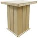 VidaXL Table de bar 75x75x110 cm Bois de pin