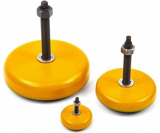HBM 80 Kg Stelvoet, Trillingsdemper met draad
