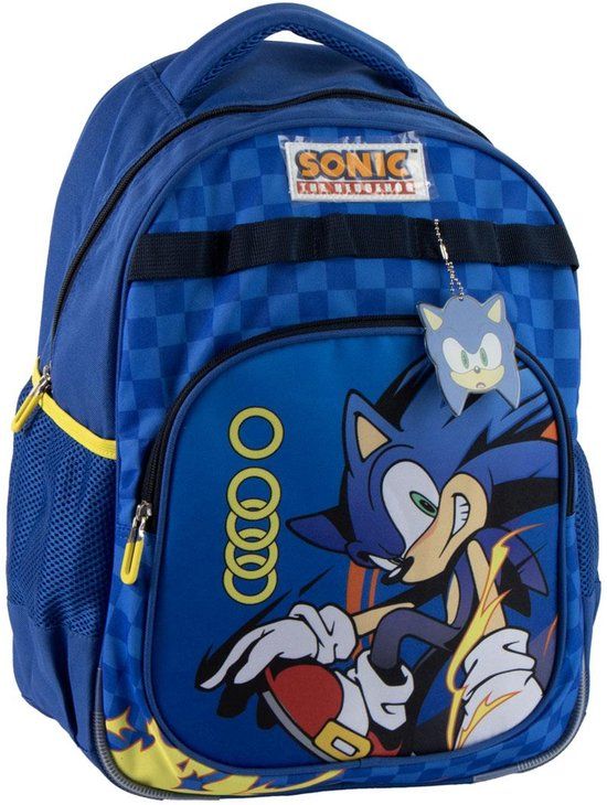 CERDÁ LIFE'S LITTLE MOMENTS Sonic the Hedgehog Rugzak Jongens – Schoolrugzak – Blauw