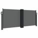 vidaXL Windscherm uittrekbaar 100x1000 cm antraciet
