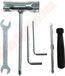 MAGIQ Parts Gereedschapset voor grasmaaier