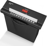 ACROPAQ Papierversnipperaar – 7L Papiervernietiger voor thuis – P2 veiligheidsniveau, tot 4 vellen – Zwart