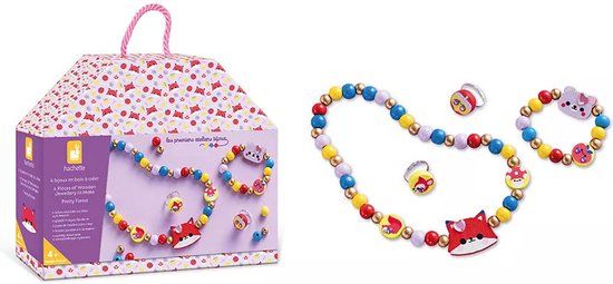 Janod Les Premiers Ateliers Bijoux Pretty Forest - 4 Houten sieraden om te maken