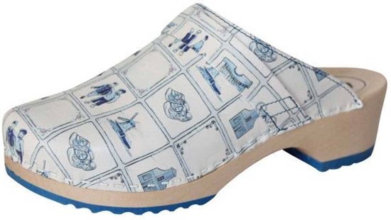 Bighorn 6006 Delfts Blauw Clogs Dames