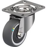 Blickle LEX-PATH 80KFD-ELS Zwenkwiel Wieldiameter: 80 mm Draagvermogen (max.): 100 kg 1 stuk(s)