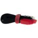 SeKi Klittenbandkabelbinders, 10 stuks, 300 x 20 mm, rood/zwart, gekruiste uitvoering