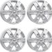 Autec Quantro jantes, 7x17 pouce, 6x139,7 entraxe, argent
