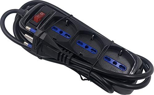 Brennenstuhl Multistopcontact 3 Prese zwart