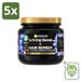 Garnier Loving Blends Masque Cheveux Magnétique Noir Carbone pour cheveux secs, 340 ml - Lot économique - 5 pièces