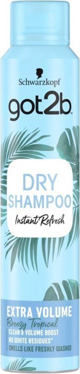 Got2b Droogshampoo Extra Volume 200ml - 3 stuks