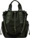 Desigual Rugzak Neo Grunge Globe Nylon Backpack Khaki donkergroen