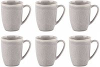 Cookinglife Koffiemokken Breeze Grijs 315 ml – 6 stuks
