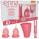 Enna Cycle Menstrual Cup Size S 2 Und + Applicator