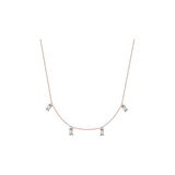 Glanzstücke München Ankerketting 925 zilver roségoud 43 cm