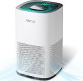 Purificateur d'air avec filtre HEPA H13, adapté aux pièces jusqu'à 92 m², fonctionnement silencieux, veilleuse, minuterie