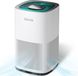 Purificateur d'air avec filtre HEPA H13, adapté aux pièces jusqu'à 92 m², fonctionnement silencieux, veilleuse, minuterie