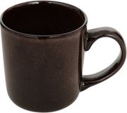 Secret de gourmet Koffiemok - bruin - keramiek - 420 ml - beker - mokken
