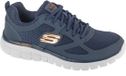 Skechers Heren Burns Agoura Sneakers Navy Orange
