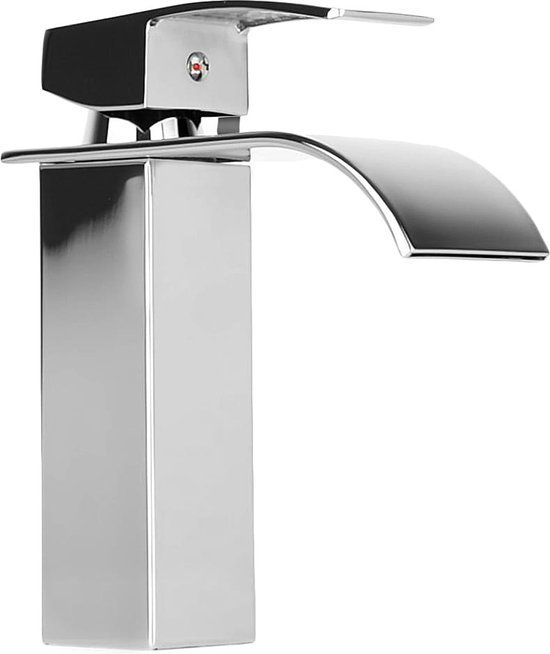 Viking Choice Wasbak kraan chroom - waterval badkamer kraan - 2 jaar garantie
