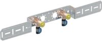 Geberit FlowFit haakse aansluiting 90° voorgemonteerd, dubbel, versprongen, DN 15, 619.661.00.1