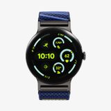 Spigen Lite Fit X Band Marineblauw Nylon voor Google Pixel Watch 5 (41mm)