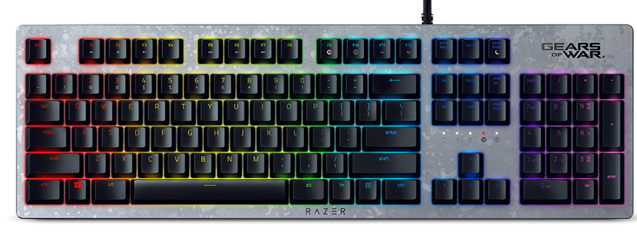 Razer Huntsman Gears 5 Edition - Toetsenbord - Grijs