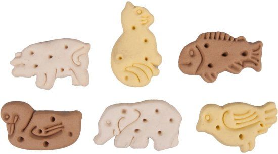 FLAMINGO Hondensnack Koekjes Dierenfiguren - 1000 gram